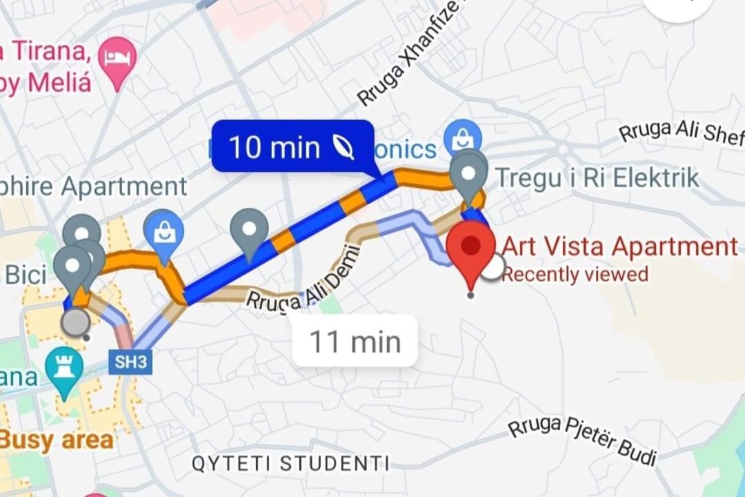 Art Vista Apartment Tirana Zewnętrze zdjęcie